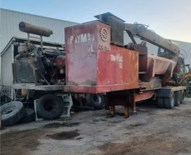 Prensa Compactadora de Chatarra o Coches
